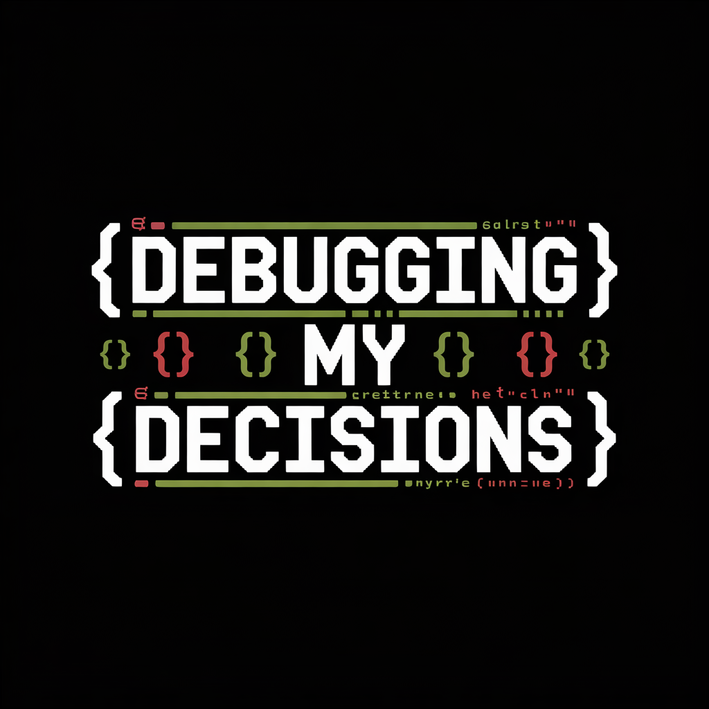Debugging My Decisions Baseball Cap