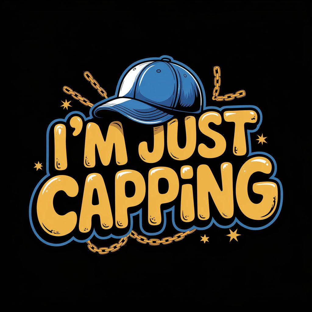 I'm Just Capping Baseball Cap
