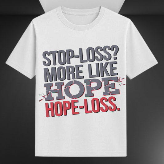 Stoploss More Like Hopeloss Trader Unisex T-shirt