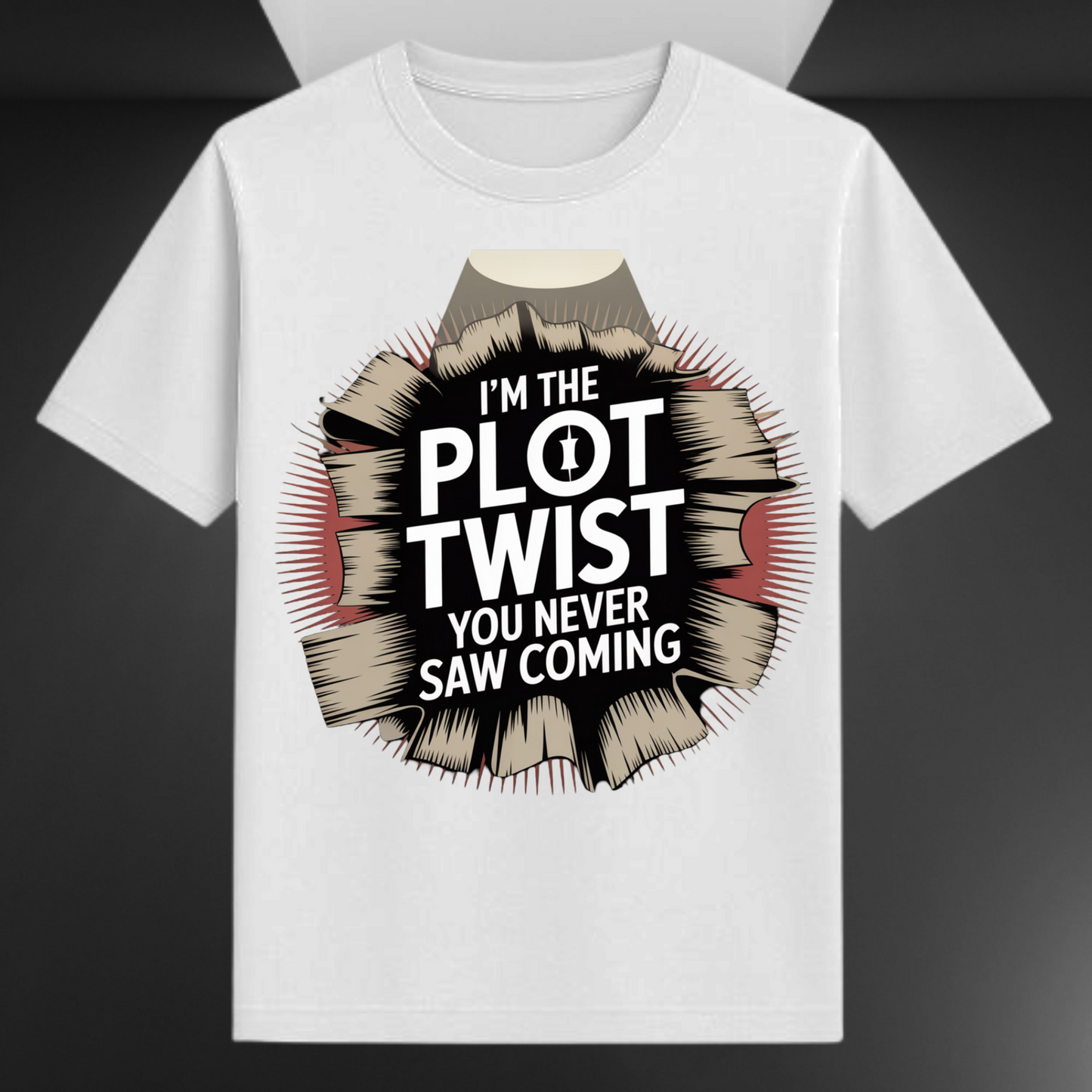 I'm The Plot Twist You Never Saw Coming Unisex Supima T-shirt