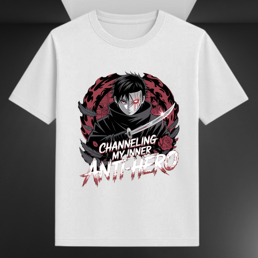 Channeling My Inner Anti-Hero Anime Unisex T-shirt
