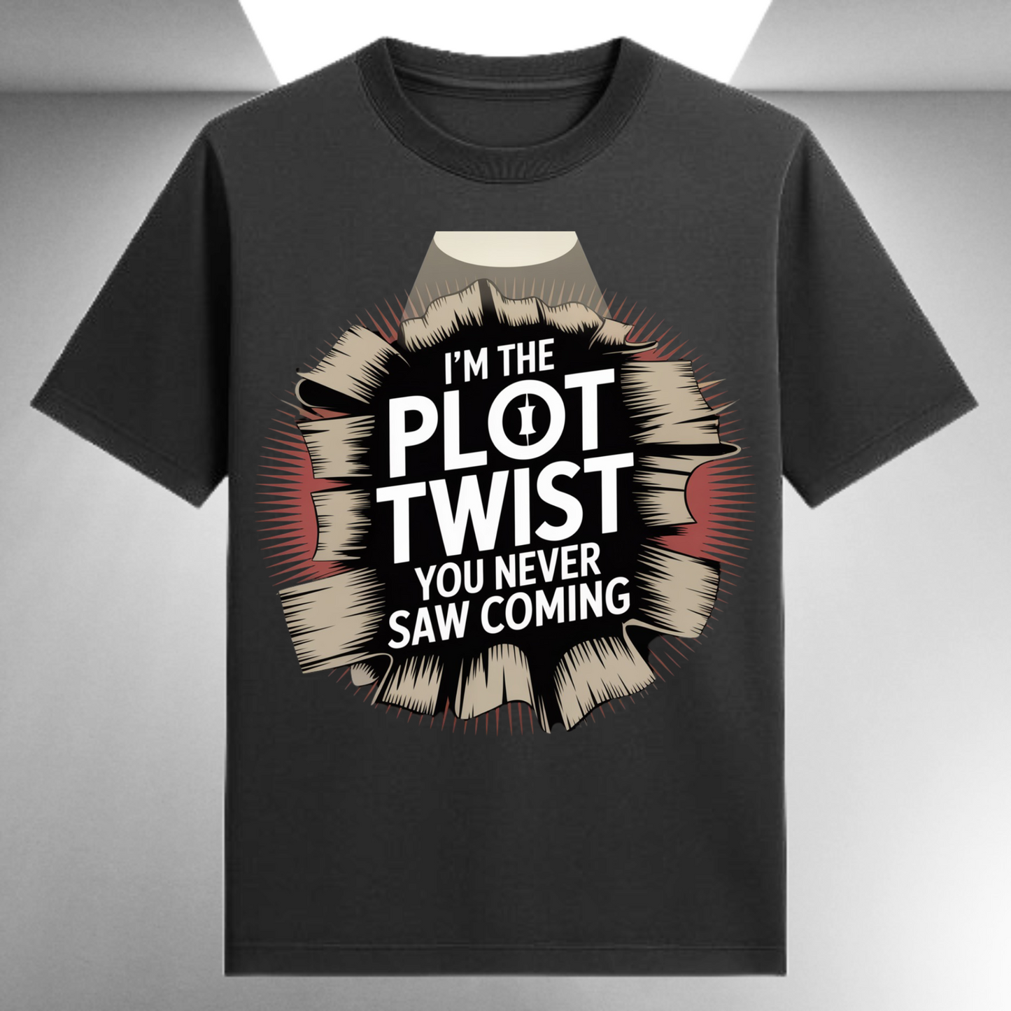 I'm The Plot Twist You Never Saw Coming Unisex Supima T-shirt