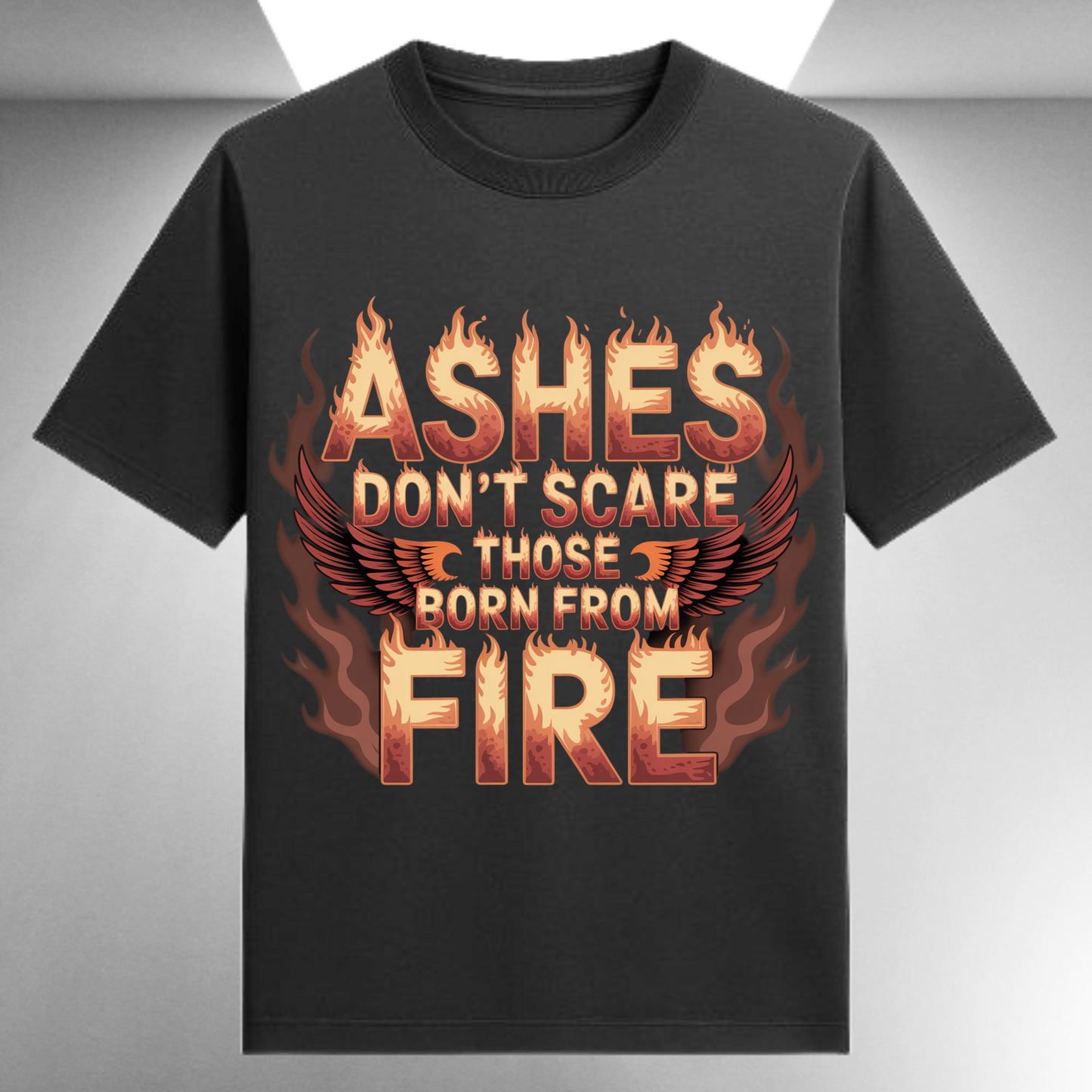 Ashes Don't Scare Those Born From Fire Unisex Supima T-shirt