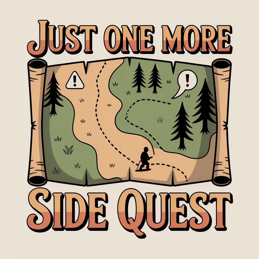 Just One More Side Quest Unisex Supima T-shirt