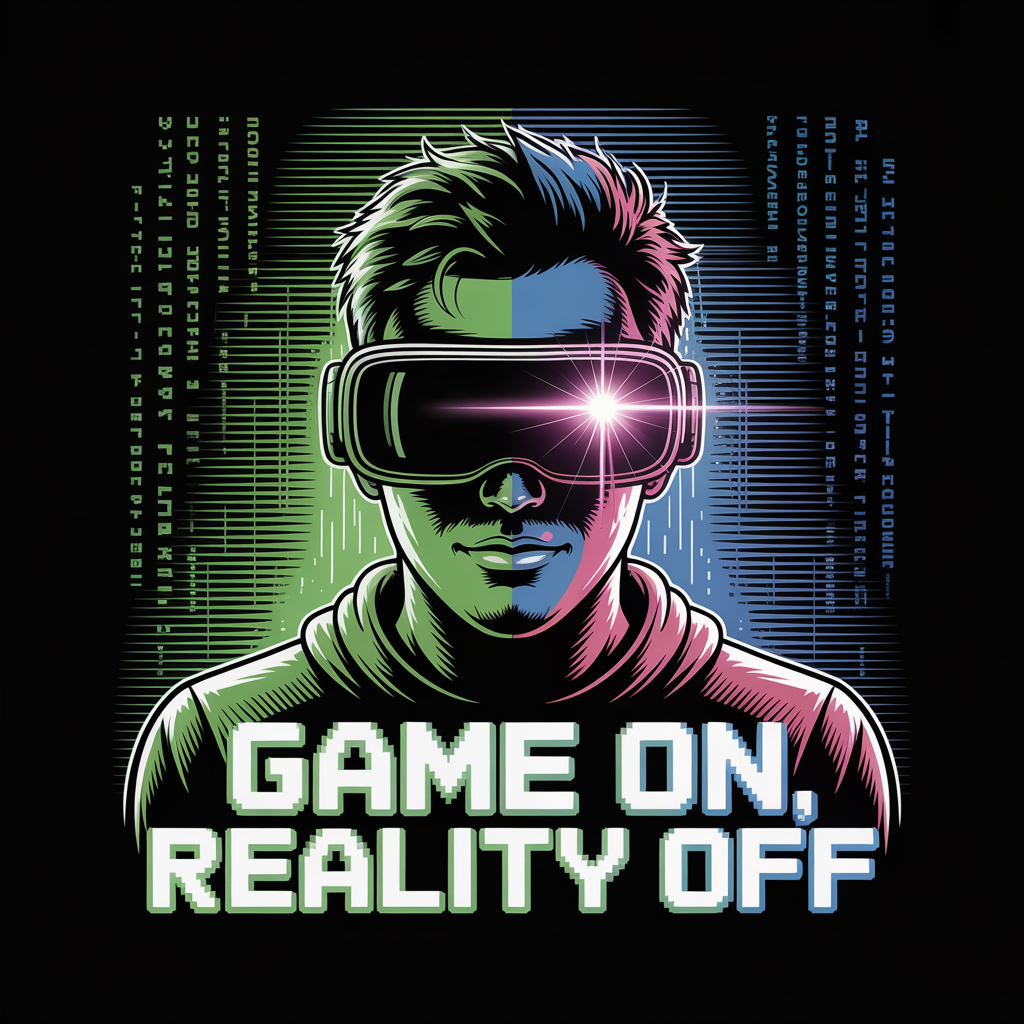 Game On Reality Off Unisex Supima T-shirt