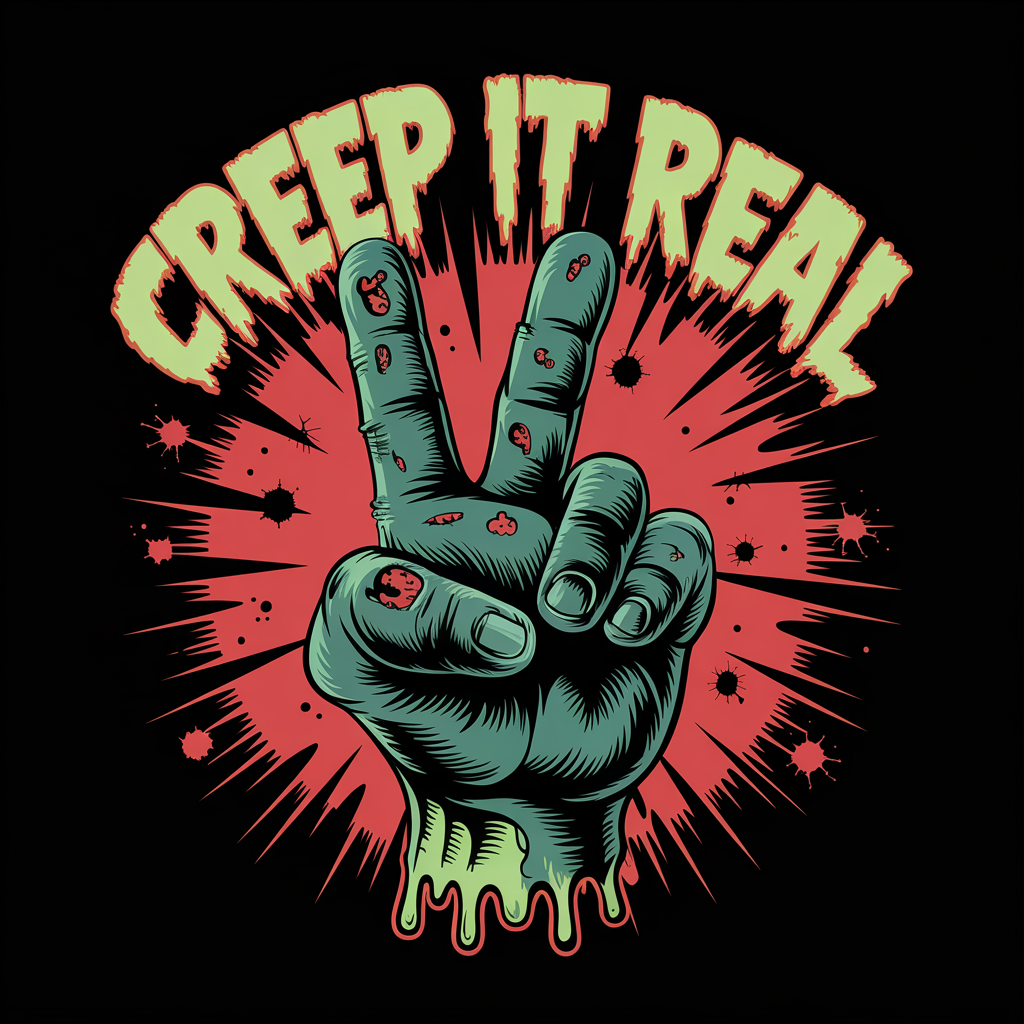 Creep It Real Unisex Supima T-shirt