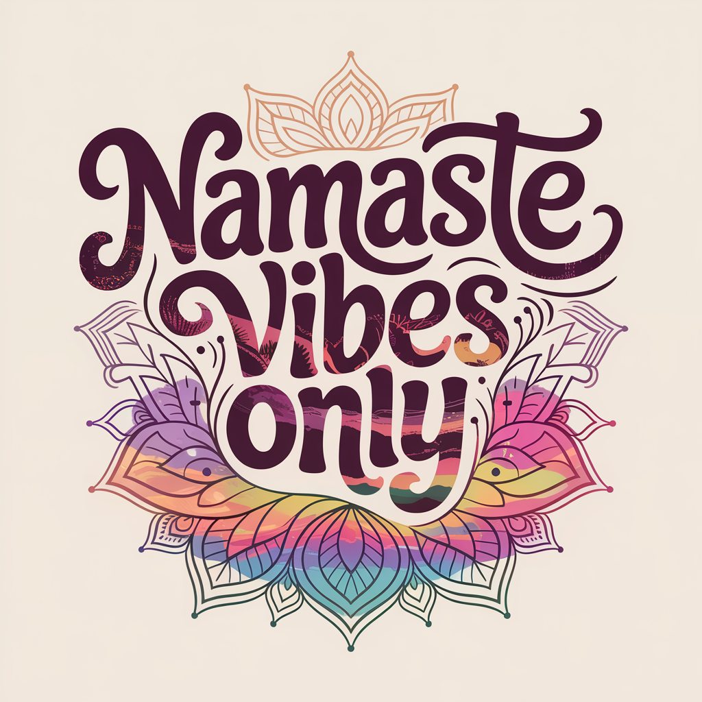 Namaste Vibes Only Unisex Supima T-shirt