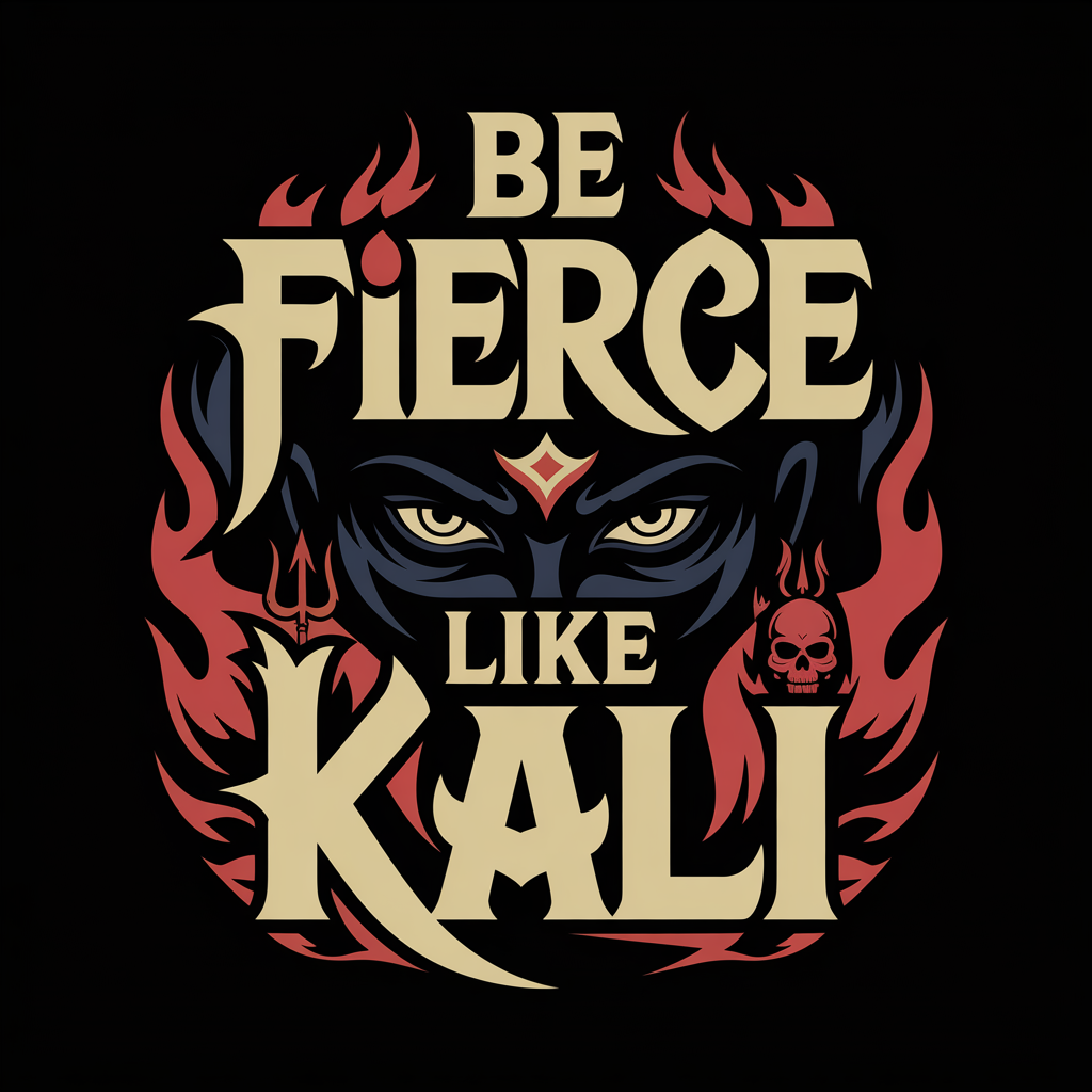 Be Fierce Like Kali Unisex Supima T-shirt