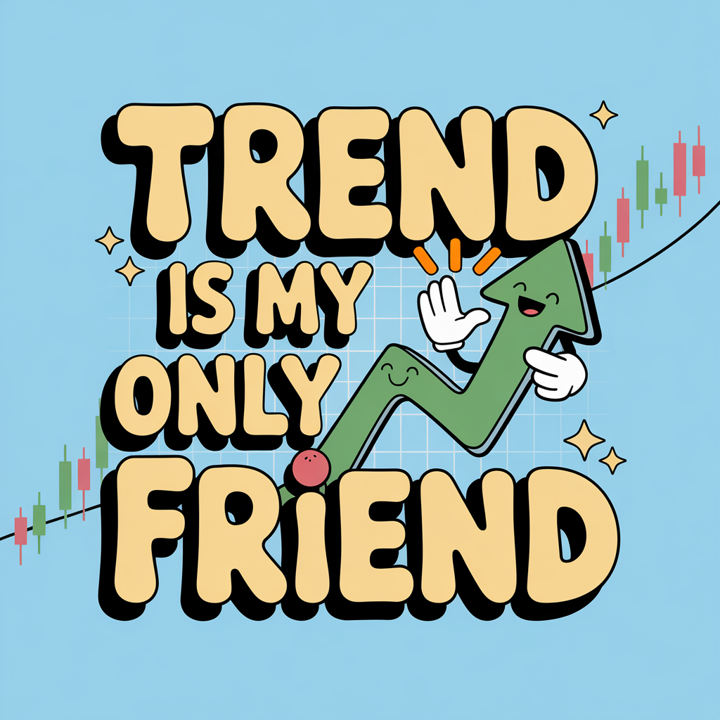 Trend Is My Only Friend Unisex Supima T-shirt