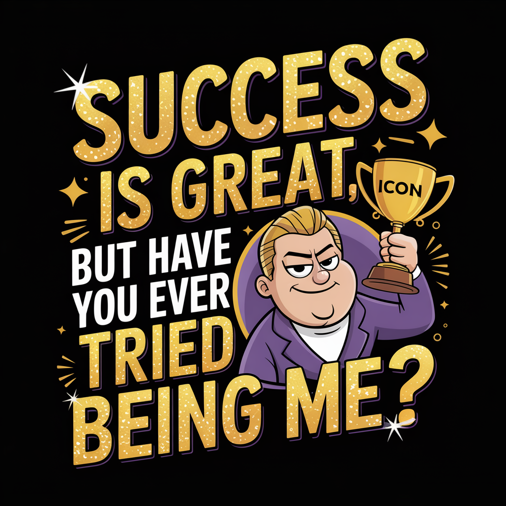 Success Is Great But Have Your Ever Tried being Me Unisex Supima T-shirt