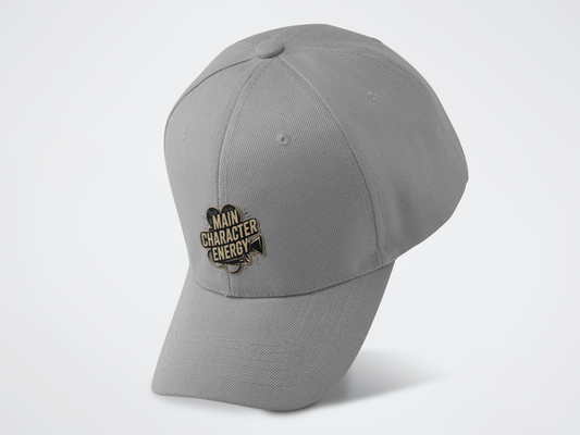 Main Character Energy Baseball Cap - Whatwear
