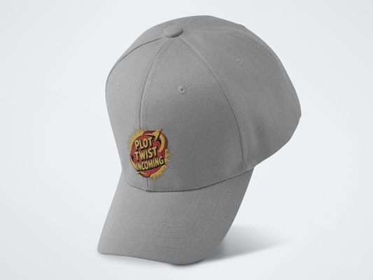 Plot Twist Incoming Baseball Cap - Whatwear