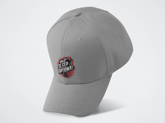 Sleep Optional Baseball Cap - Whatwear
