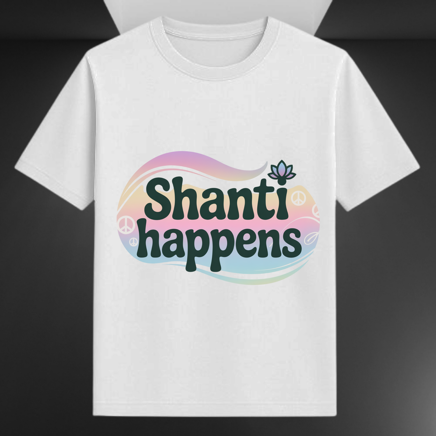 Shanti Happens Unisex Supima T-shirt