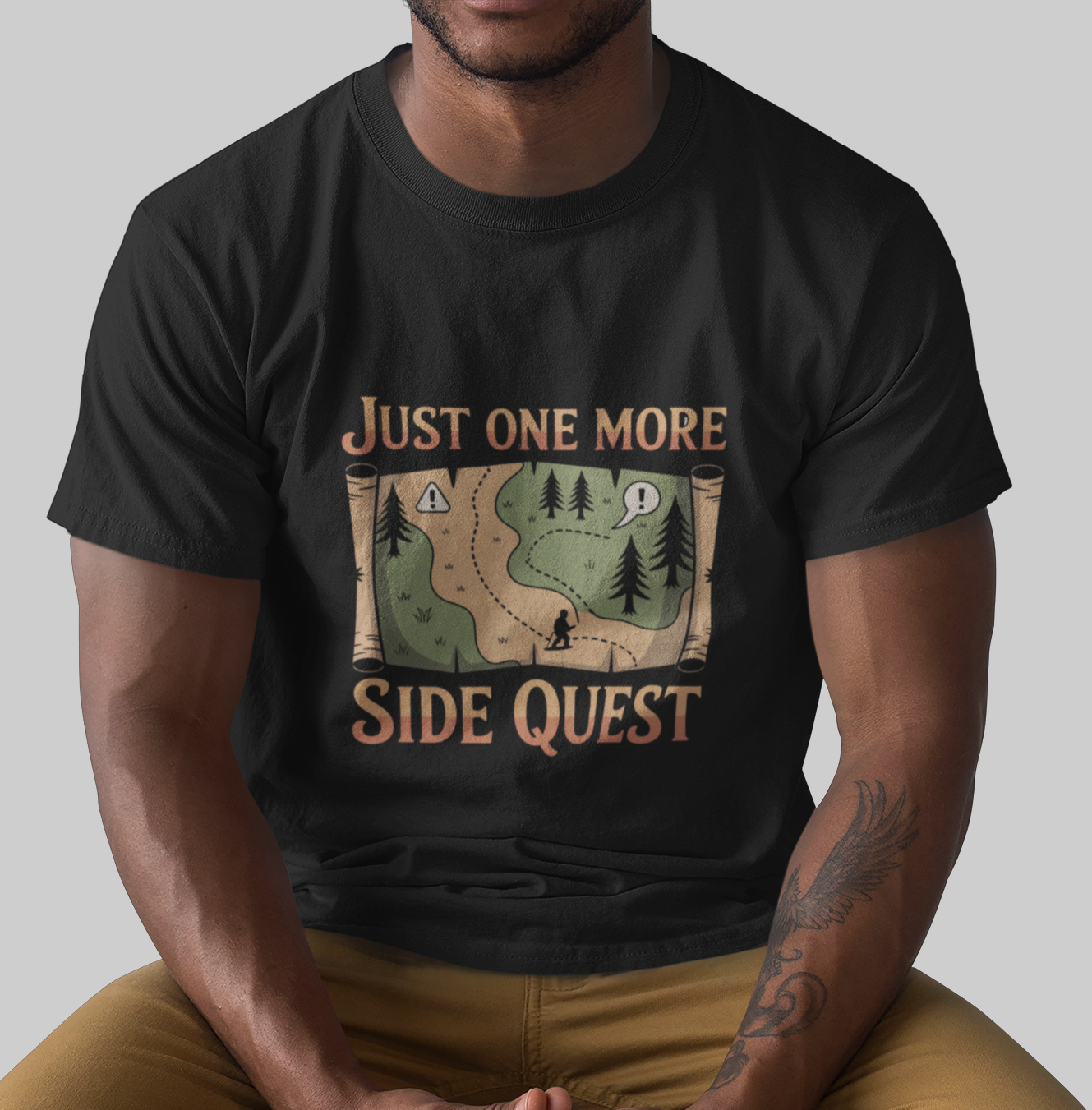 Just One More Side Quest Unisex Supima T-shirt