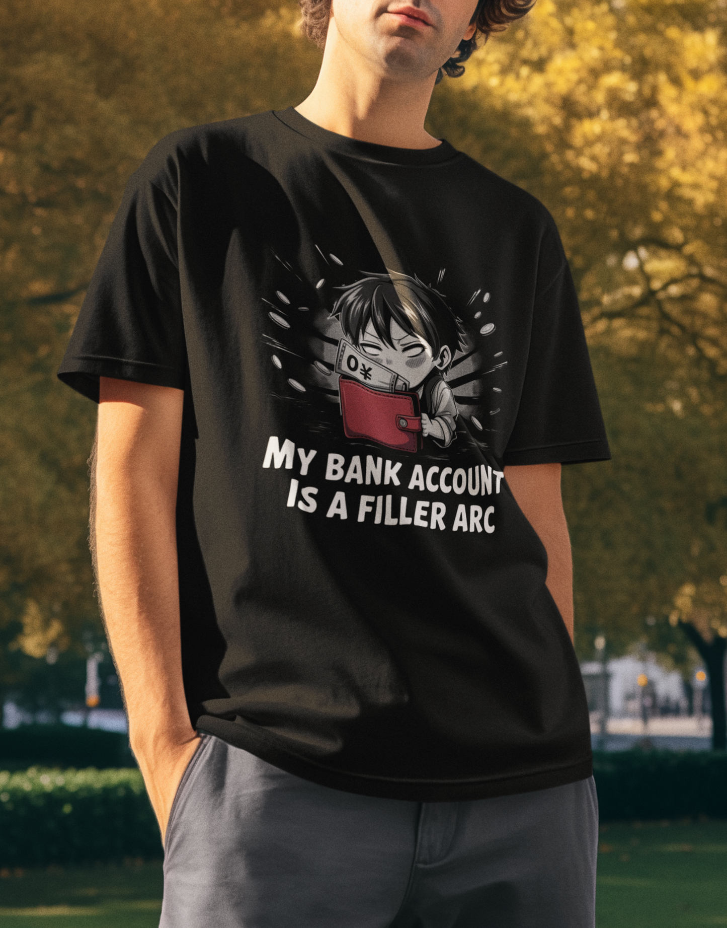My Bank Account Is A Filler Arc Unisex Supima T-shirt