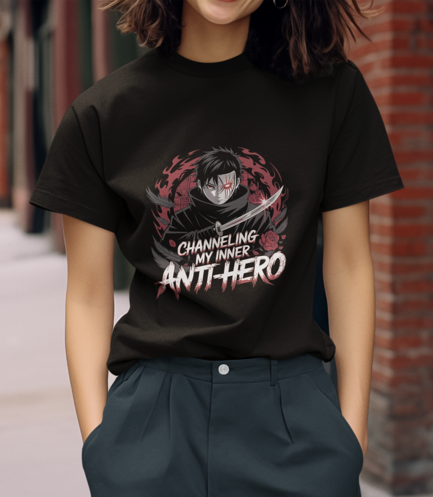 Channeling My Inner Anti-Hero Unisex Supima T-shirt