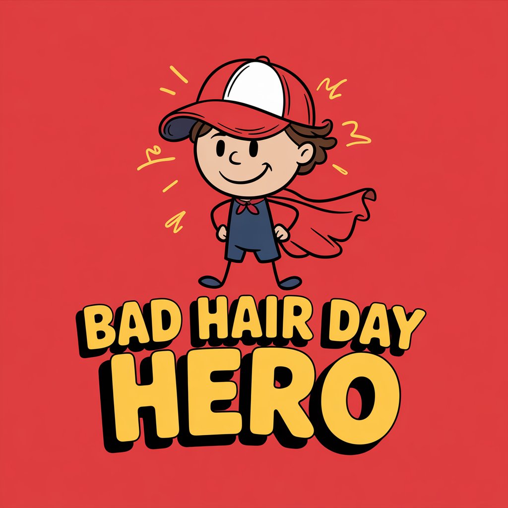 Bad Hair Day Hero Baseball Cap