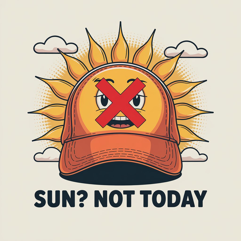 Sun? Not Today Baseball Cap