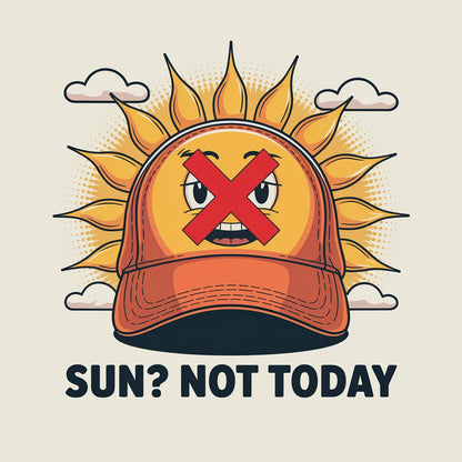 Sun? Not Today Baseball Cap