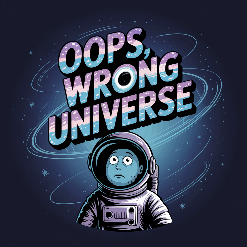 Oops Wrong Universe Baseball Cap