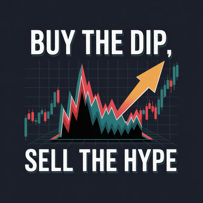 Buy The Dip Sell The Hype Baseball Cap