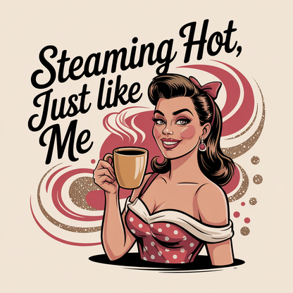 Steaming Hot, Just like Me Eco-Friendly Ceramic Mug