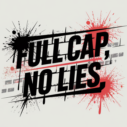 Full Cap No Lies Baseball Cap