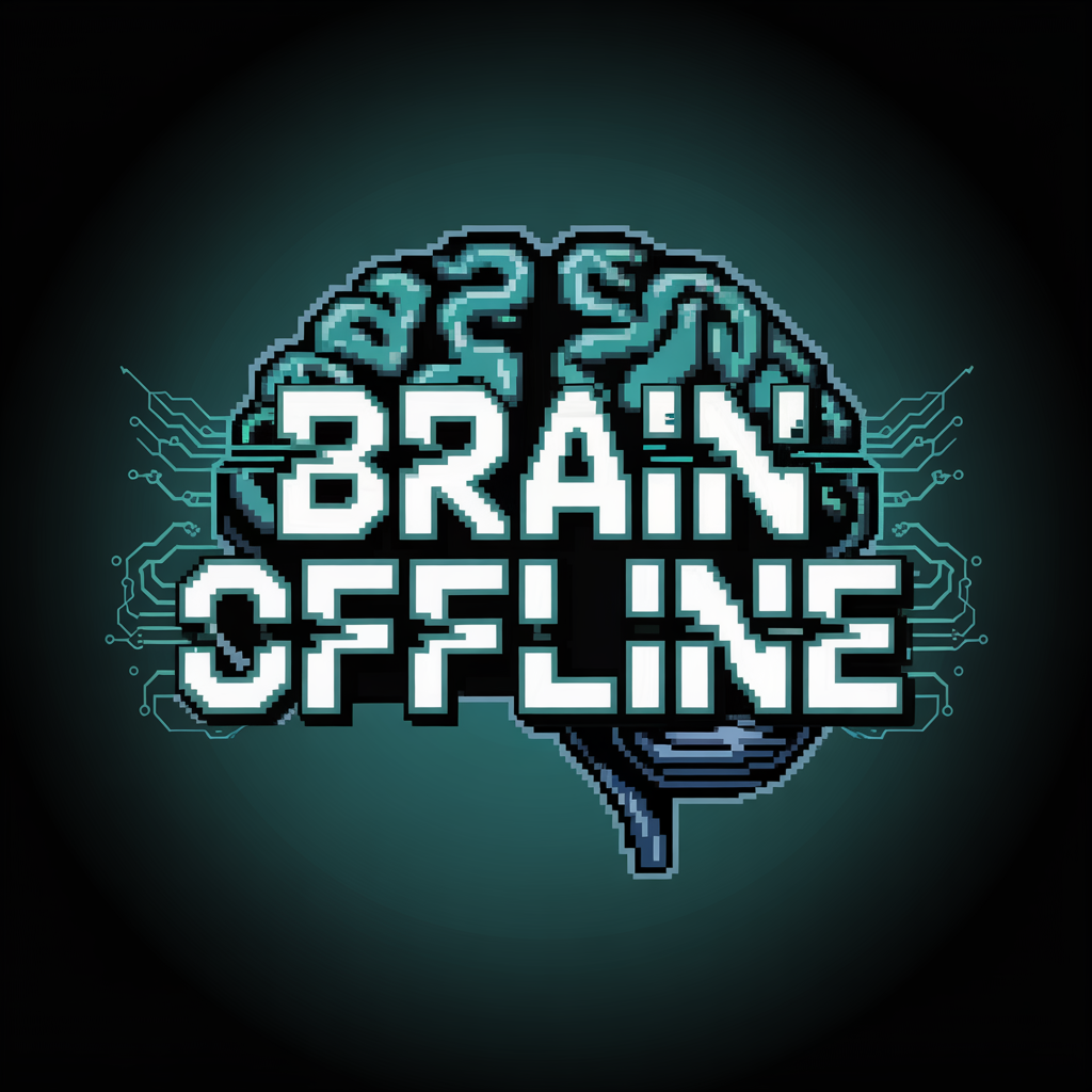 Brain Offline Baseball Cap