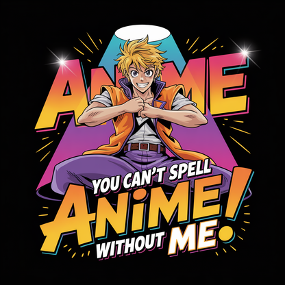You Can't Spell Anime Without Me Unisex Supima T-shirt