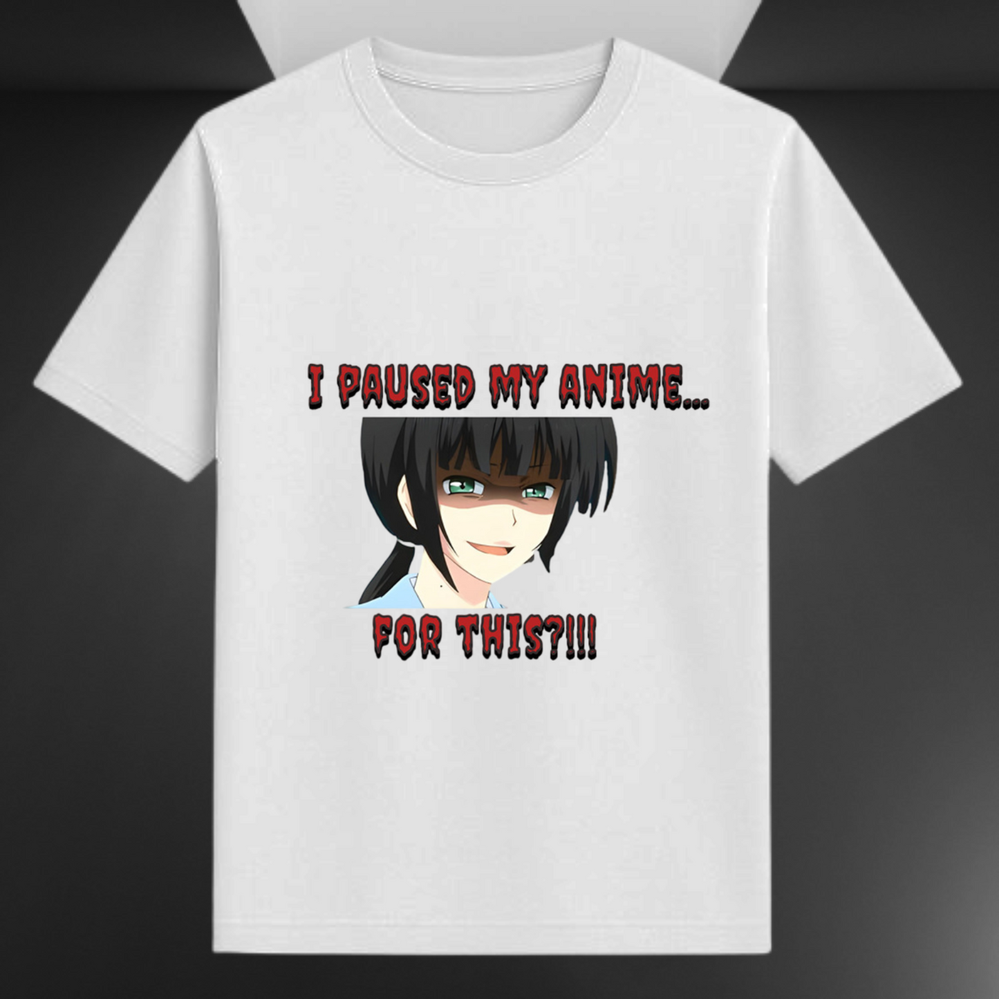 I Paused My Anime For This Unisex Supima T-shirt