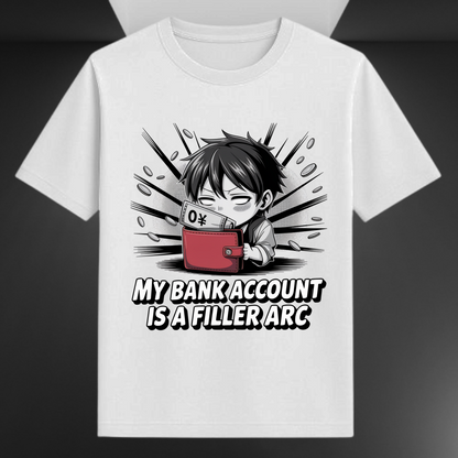 My Bank Account Is A Filler Arc Unisex Supima T-shirt