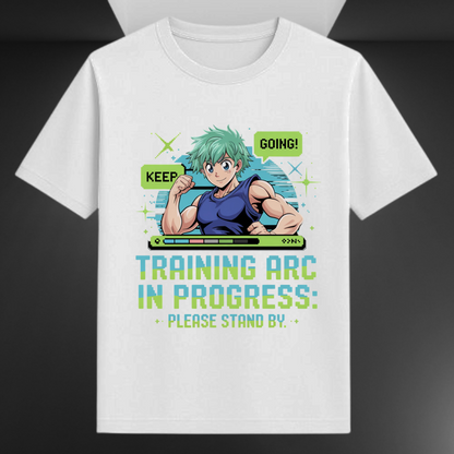 Training Arc In Progress Please Stand By Unisex Supima T-shirt