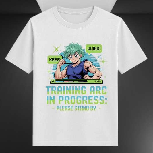 Training Arc In Progress Please Stand By Unisex Supima T-shirt