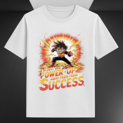I'm Just One Power-Up Away From Success Unisex Supima T-shirt