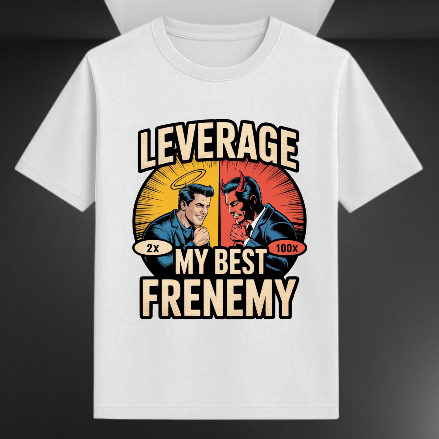 Leverage My Best Frenemy Unisex Supima T-shirt