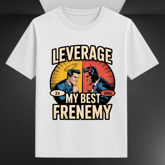 Leverage My Best Frenemy Unisex Supima T-shirt