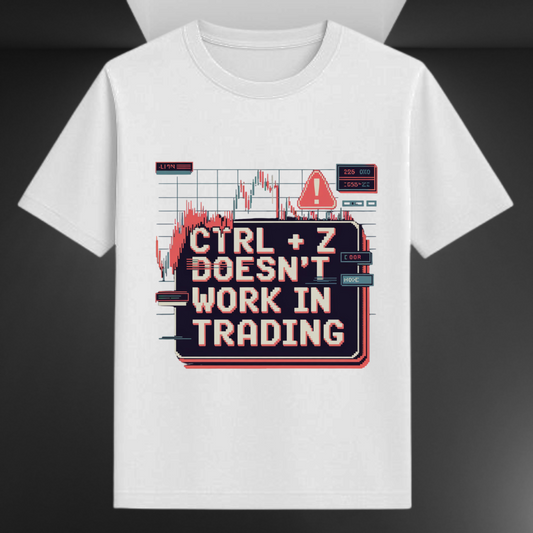 Ctrl + Z Doesn't Work In Trading Unisex Supima T-shirt