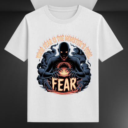 Your Fear Is The Monster's Fuel Unisex Supima T-shirt