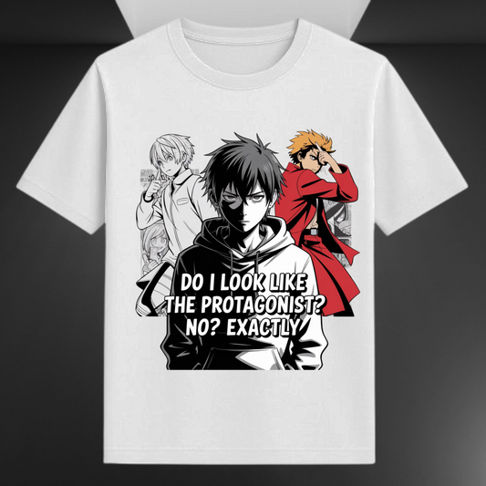 Do I Look Like The Protagonist Unisex Supima T-shirt