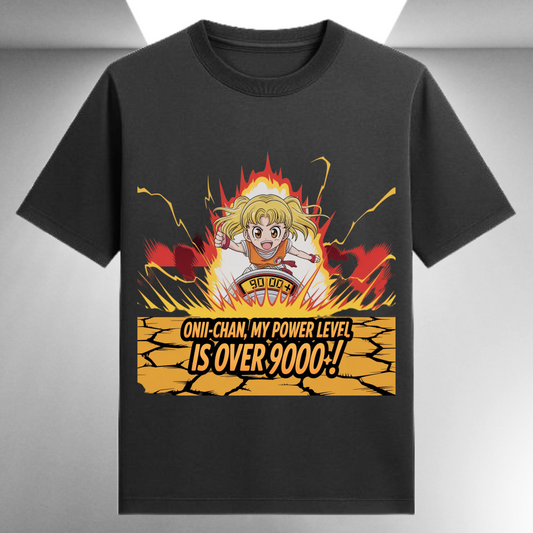 Onii-Chan My Power level Is Over 9000 Unisex Supima T-shirt