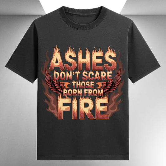 Ashes Don't Scare Those Born From Fire Unisex Supima T-shirt
