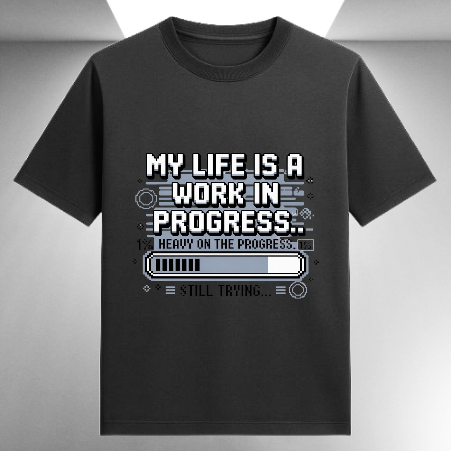 My Life Is A Work In Progress Unisex Supima T-shirt
