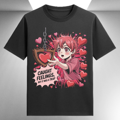 Caught Feelings But It Was A Trap (Male) Unisex Supima T-shirt