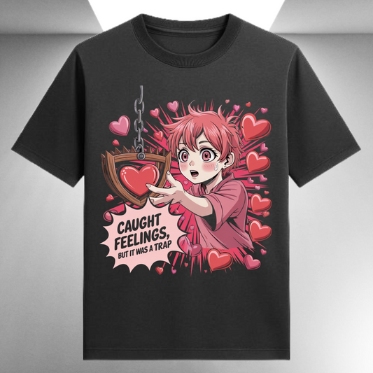 Caught Feelings But It Was A Trap (Male) Unisex Supima T-shirt