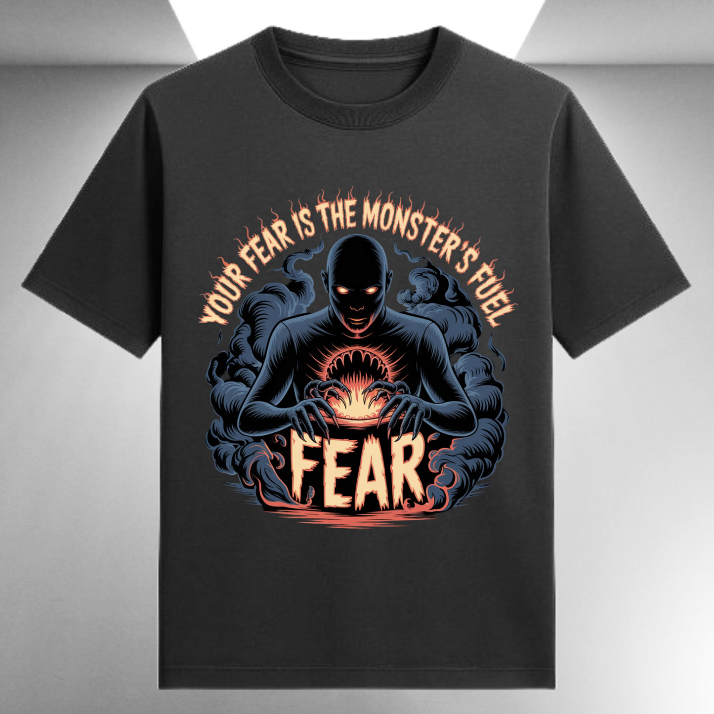 Your Fear Is The Monster's Fuel Unisex Supima T-shirt