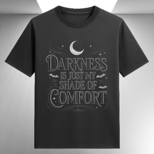 Darkness Is Just My Shade Of Comfort Unisex Supima T-shirt