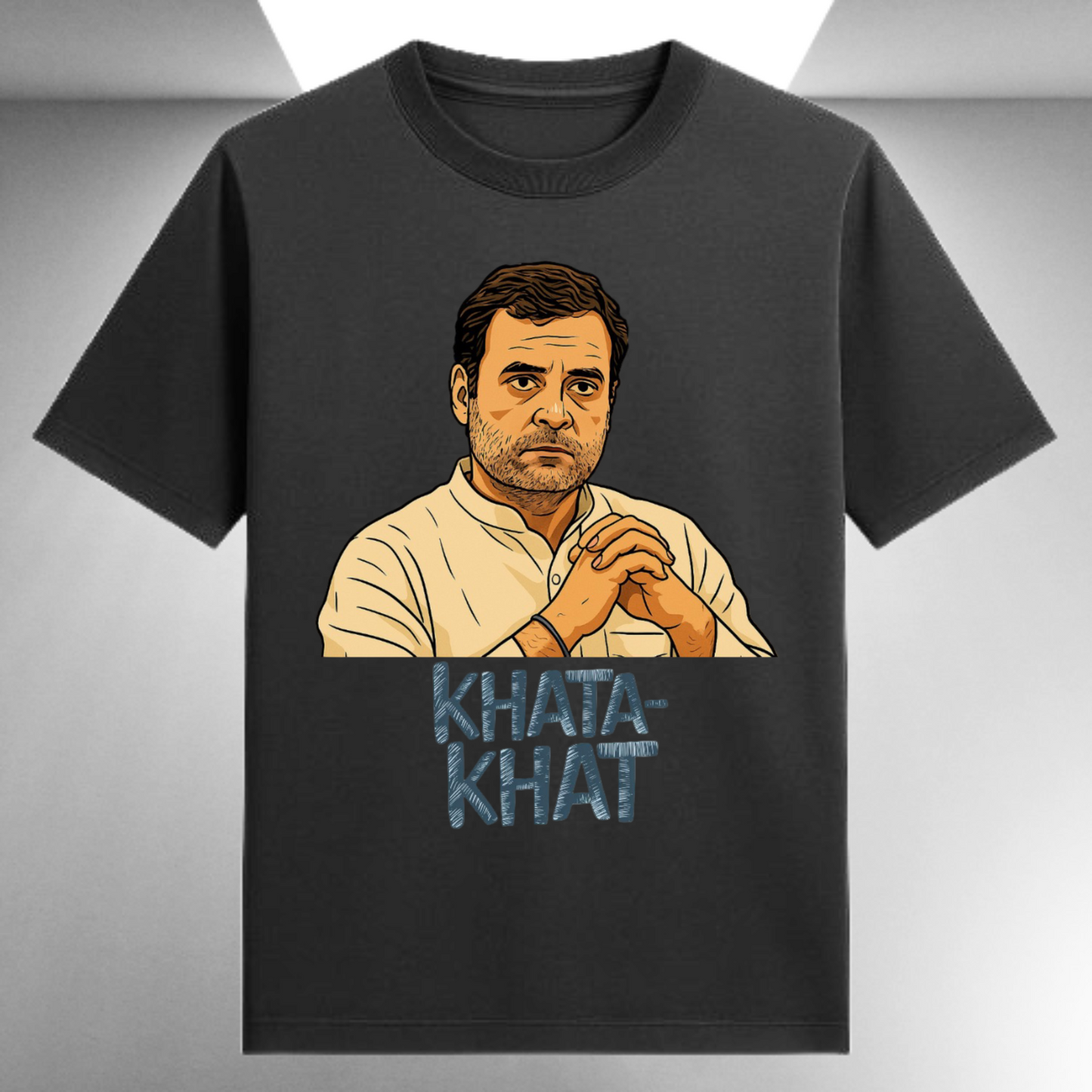 Khata Khat Rahul Gandhi Unisex Supima T-shirt