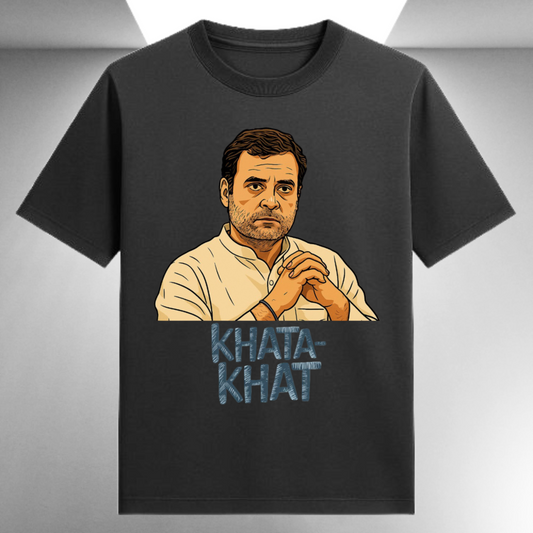 Khata Khat Rahul Gandhi Unisex Supima T-shirt