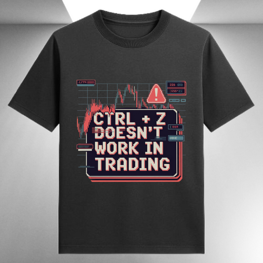 Ctrl + Z Doesn't Work In Trading Unisex Supima T-shirt